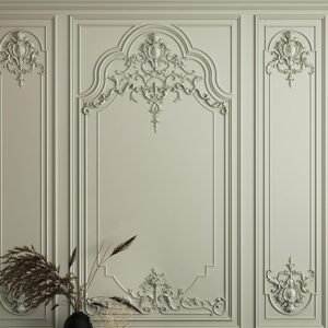 3D_visualization_classic_wall_and_ceiling_decor_creation