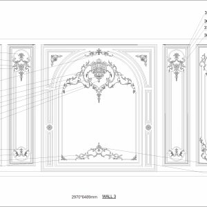 Sienu dekoro moldingais breziniu kurimo paslauga