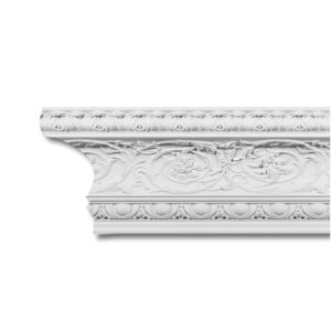 Plati ornamentuota lubinė juosta moldingas klasikinis dekoras CN-3056