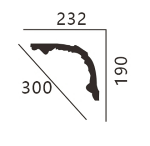 Crown molding CN-3310